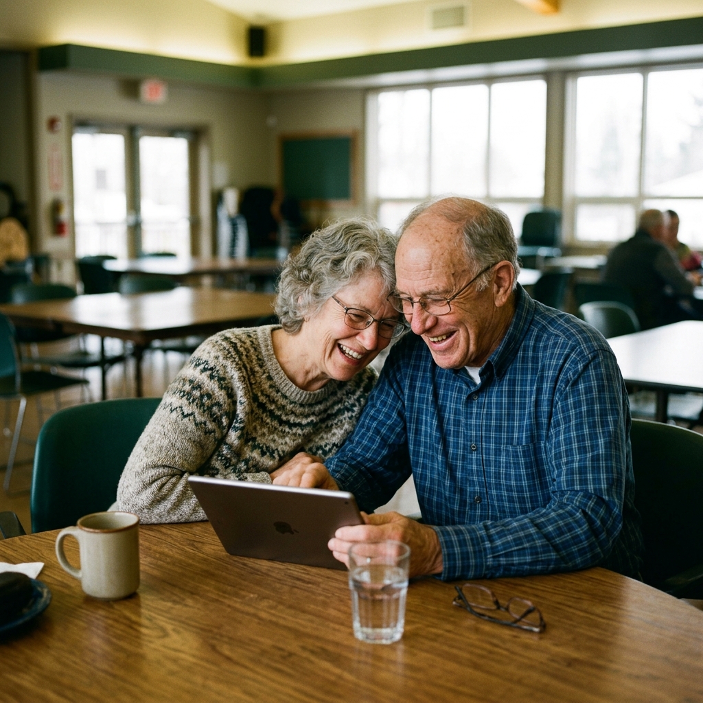 Patient, encouraging technology assistance